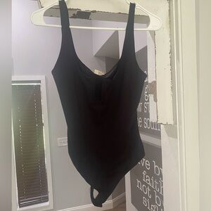 Free People Black Body Suit
